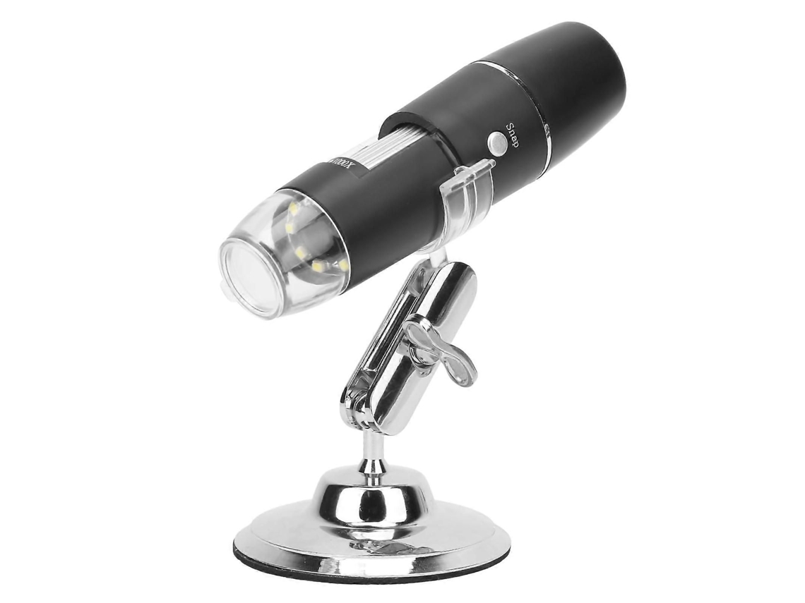 Microscopio digital portátil 1000x W05a, cámara para microscopio industrial para smartphone con luz LED.