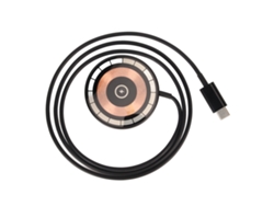 Conector De Alimentación Macho Mono Audio E103r, De Cobre Puro Con Baño De Rodio Transparente.