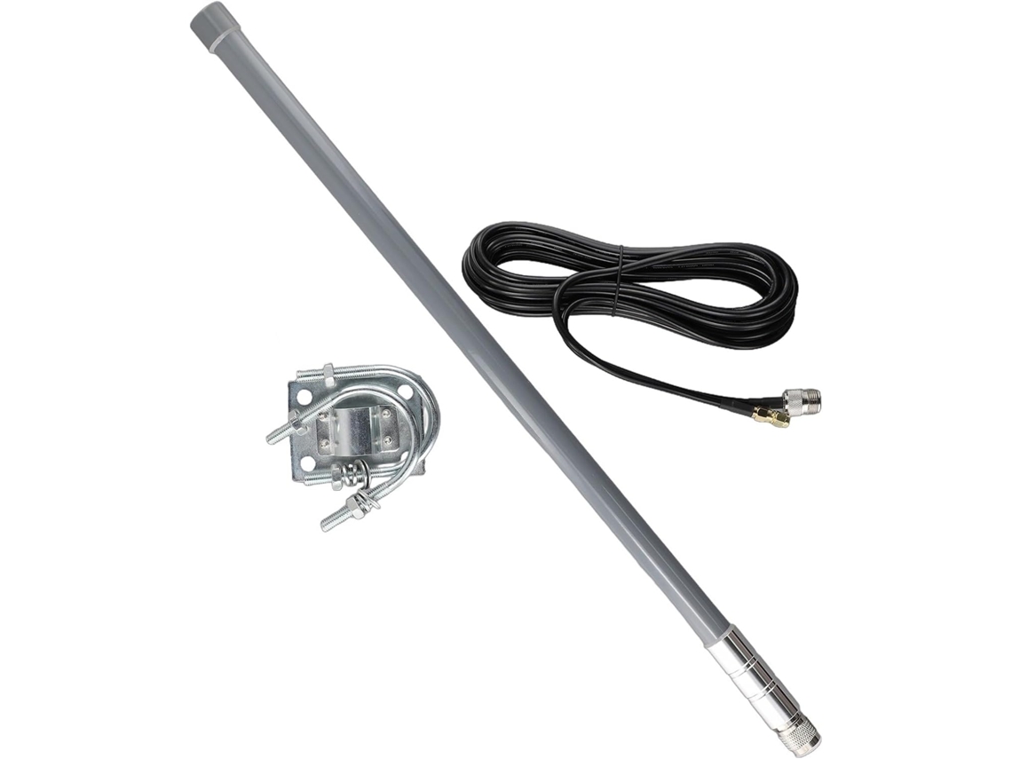 Antena Omnidireccional De Fibra Óptica Lora N A Sma De 12 Dbi, 868 Mhz Y 915 Mhz