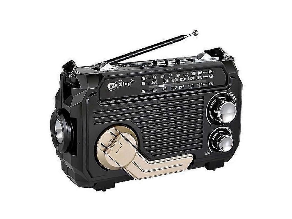 Radio Radivive con energía solar, radio portátil de emergencia con manivela y fuente de alimentación solar. GOKOCO