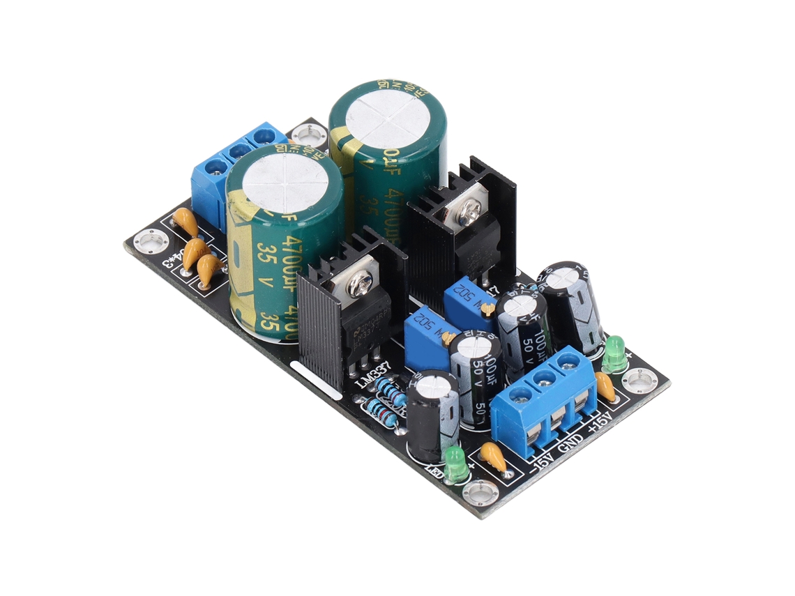 Módulo Regulador De Voltaje Ajustable Lm317 Lm337 Fuente De Alimentación De Ca 10-24v