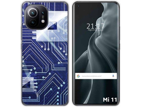 Carcasa Xiaomi Mi 11 5G TUMUNDOSMARTPHONE Circuito Multicolor