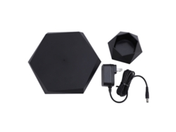 Maceta flotante magnética giratoria de 360° para decoración de plantas.