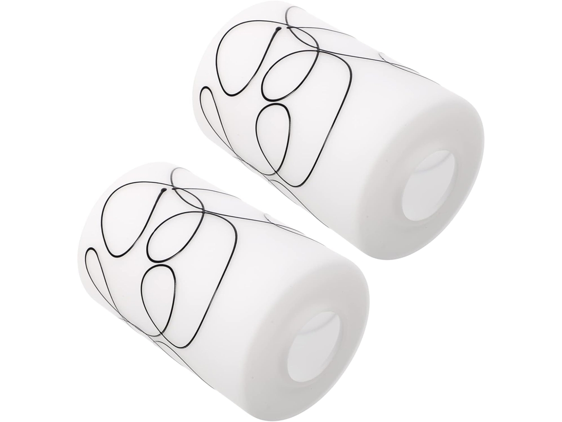 Pantallas Cilíndricas De Cristal Para Lámparas De Pared, Ideales Para Candelabros Y Lámparas Colgantes. Diseño Moderno Y Elegante.