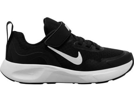 Zapatillas Deportivas NIKE Wearallday (Negro - Tejido, Material Sintético - 27,5)