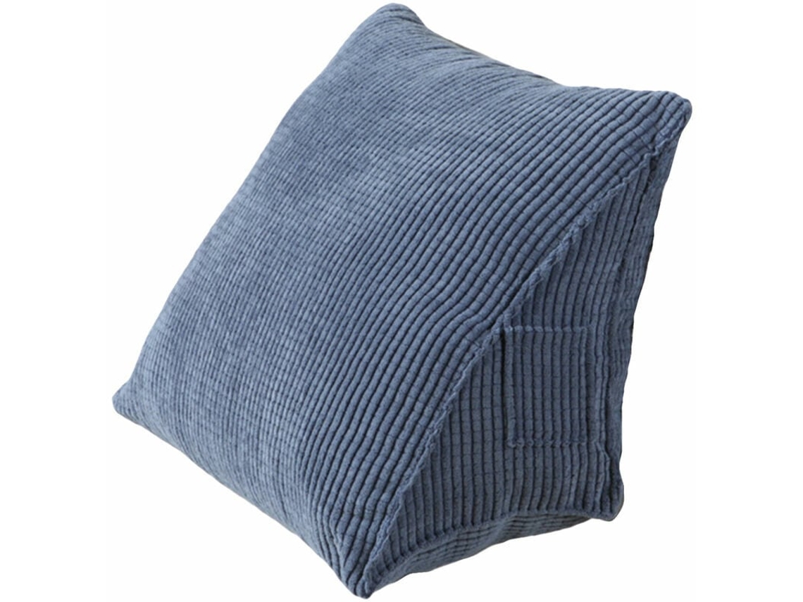 Almohada De Lectura Triangular Con Bolsillo