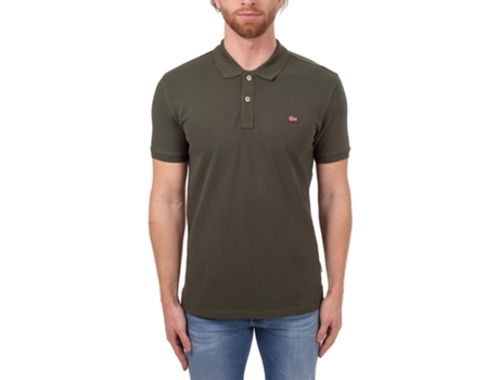 Polo de Hombre NAPAPIJRI Algodón Verde (L)