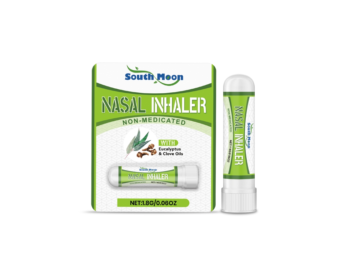 Inhalador nasal con eucalipto para un alivio nasal rápido