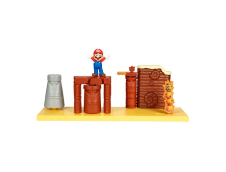 Super Mario Juego del Desierto y Figura de Mario