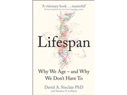 Libro Lifespan de Dr David Sinclair (Inglés)