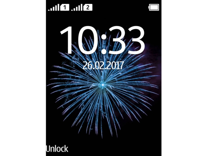 Teléfono móvil NOKIA 3310 (2.4'' - 2G - Azul) — Teléfono móvil 2G | 2.4'' | Hasta 31 días en espera | Dual SIM