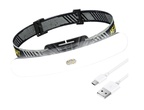 Linterna frontal recargable Linterna frontal LED superbrillante con 6 modos de iluminación Linterna frontal impermeable Ipx5 Linterna BISBISOUS aju...