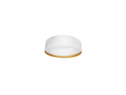 Lámpara de techo Anuska 72w Blanco/Dorado 5616lm 3000-4000-6500k 12x50x50 Cm Fabrilamp