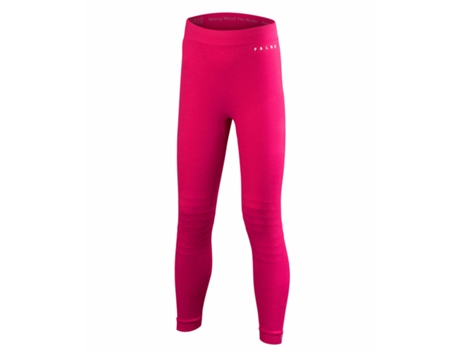 Leggins para Niño FALKE Wool-Tech Rojo para Fitness (170 cm/176 cm)