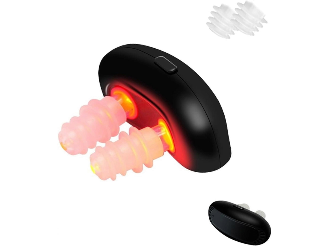 Dispositivo de terapia nasal con luz roja ROSEWELL, dispositivo de terapia nasal y Respirelief
