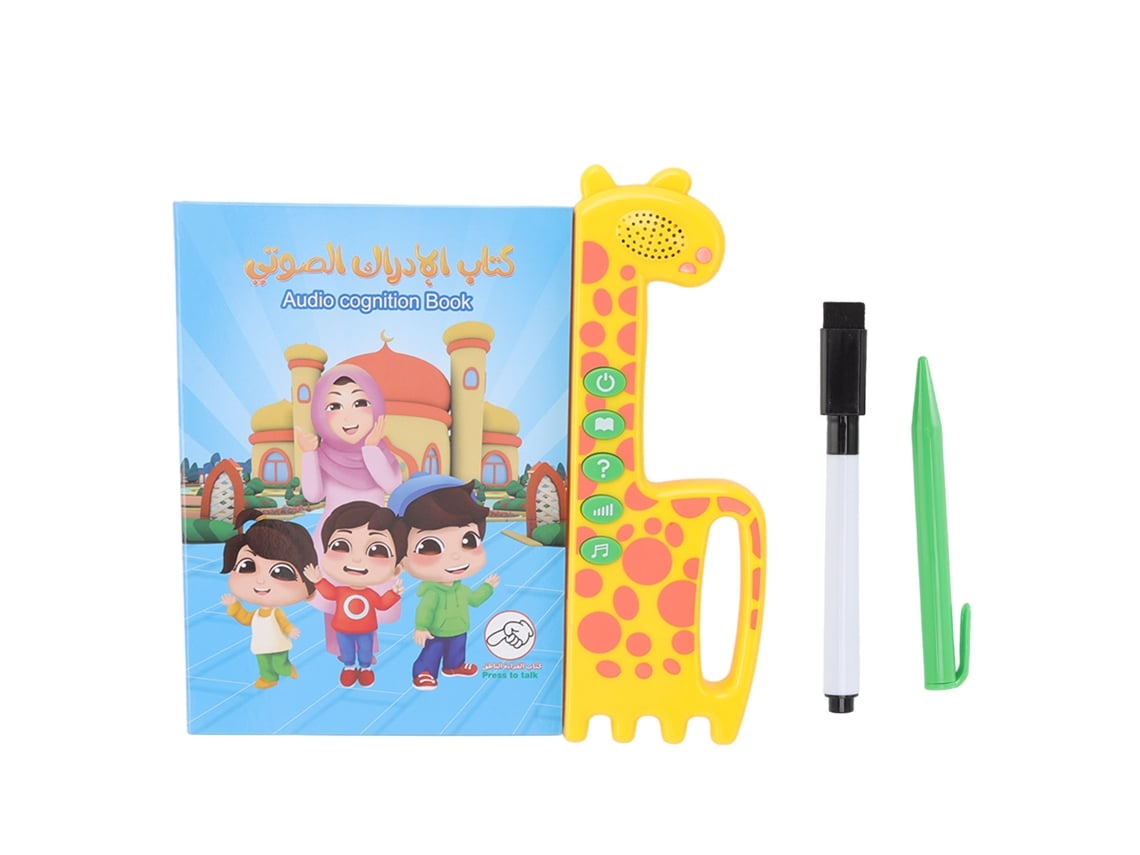Ats-tableta De Aprendizaje Árabe-inglés Para Niños +3, Libro De Cognición Auditiva De Educación Temprana, Juguete Educatsivo