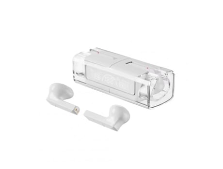 Auriculares Bluetooth True Wireless Pantalla táctil digital Bh15 compatible con 5.3 Low Latency Gaming White