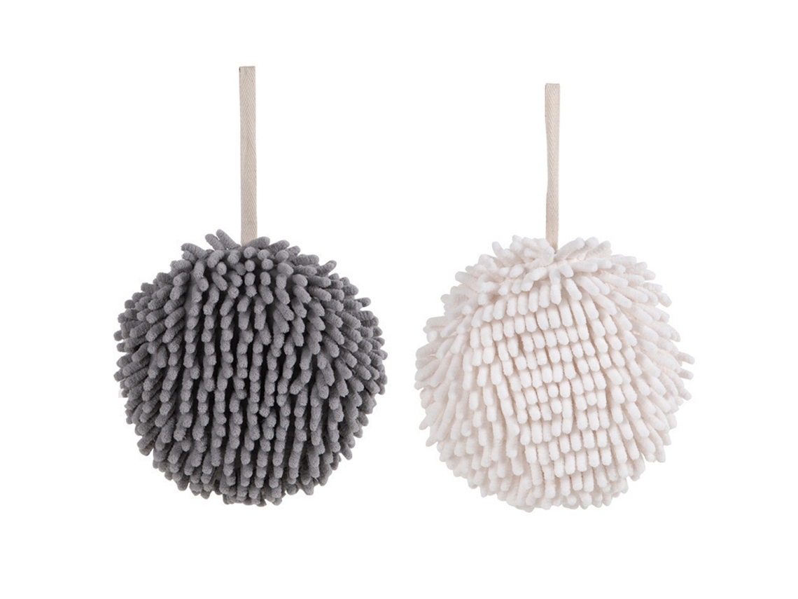 2 Toallas De Mano De Chenilla (microfibra)