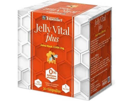 Té YNSADIET Jelly Vital Plus De Geleia (20 frascos de 2000mg)