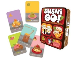 Juego de Mesa Sushi Go (Edad Mínima: 8 - Nivel Dificultad: Bajo)