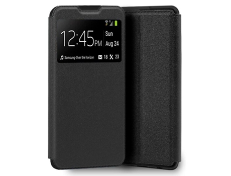 Funda COOL Flip Cover para Wiko Y51 Liso Negro