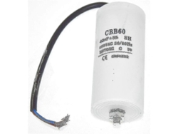 Condensador De Motor Cbb60 De 40 Μf, 450 V, 50/60 Hz Para Lavadoras, Lavavajillas, Secadoras Y Frigoríficos (beko, Bosch, Lg).