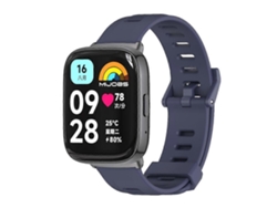 Correa de TPU transpirable con orificio plano de Mijobs para Redmi Watch 3 Lite / Watch 3 Active