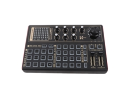 Cartão De Som Para Transmissão Ao Vivo Com Efeitos Sonoros E Bateria Integrada Suporta Karaoke E Dj Online