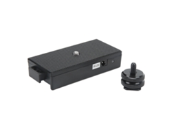 Placa Adaptadora De Batería De Cámara Plástica Con 2 Salidas Dc 7.4v Para Baterías Serie Npf