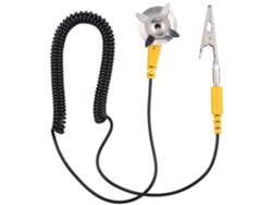 Cable De Tierra Antiestático Material Pvc Pu Cable Antiestático Con Pinza Cocodrilo
