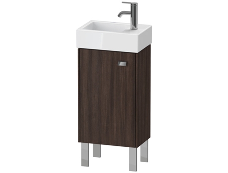 Mueble DURAVIT Brioso bajo mesada 36.4.0 x 23.9 cm 1 puerta con bisagra a la izquierda 1 balda de cristal para lavabo Vero Air 072438
