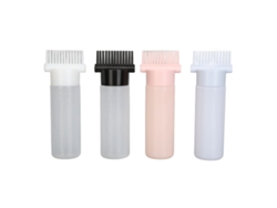 4pcs Botella Aplicadora Con Peine Y Escala Clara, Fácil De Presionar Para Tinte De Cabello