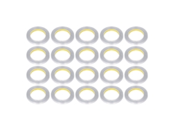 20 rollos de cinta adhesiva acrílica de doble cara para montaje en pared de fotos, pósteres y decoraciones para fiestas.