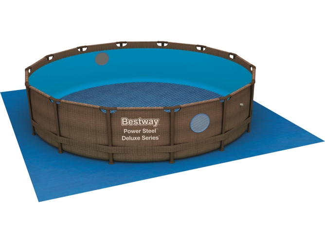 Manta Protectora De suelo para piscinas bestway 58003 tapiz 488x488 cm 7 488