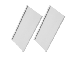 Portatarjetas De Identificación De Escritorio De Aluminio Y Aleación De 8x16 Pulgadas (cm)