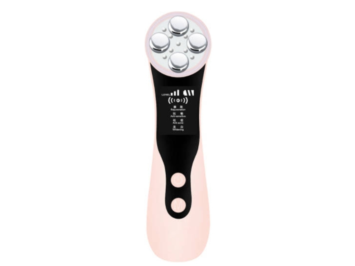 Instrumento de belleza facial Ems Vibración de radiofrecuencia para levantar y reafirmar la pielYEMAESRE Rosa