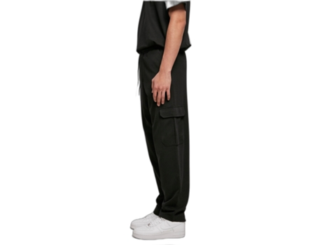 Pantalones de Chándal para Hombre URBAN CLASSICS (L - Negro)