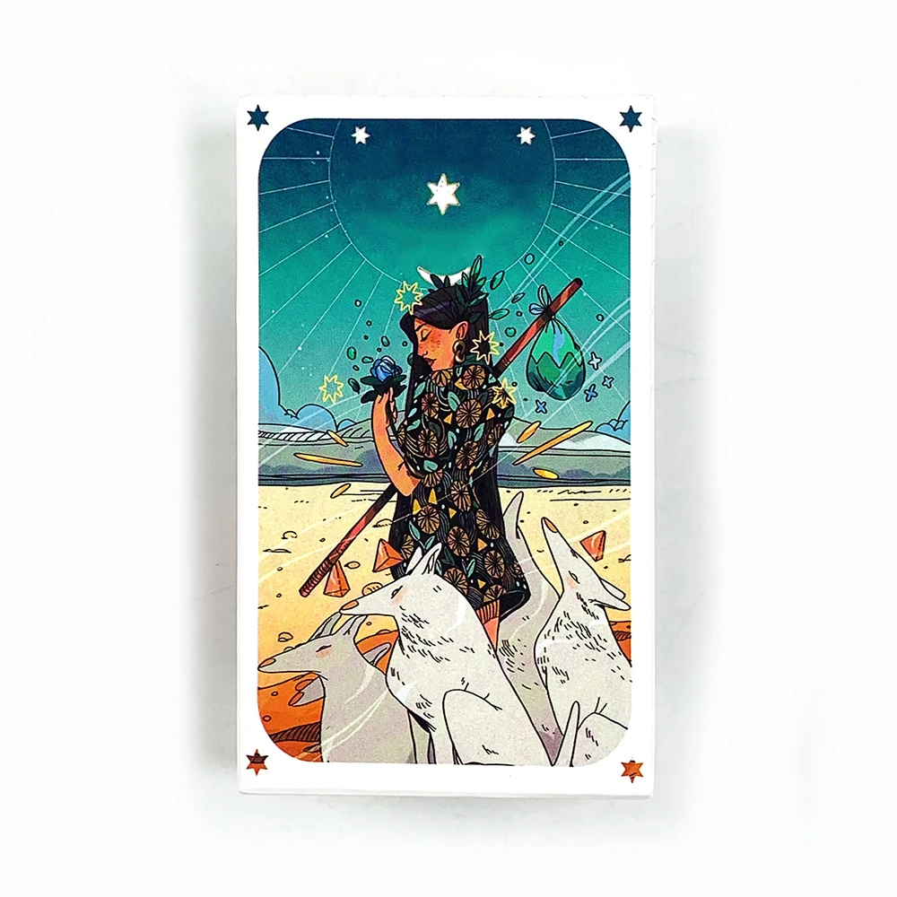 78 Cartas De Tarot, Versión En Inglés, Cartas De Adivinación, Aptas Para Principiantes, Meditación Y Juegos De Fiesta.