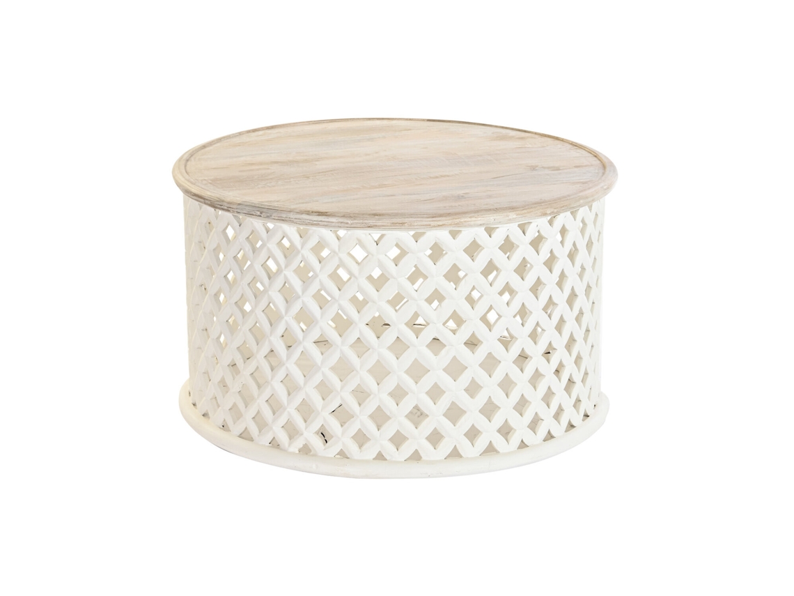 Mesa Centro Mango Natural 81x81x45cm