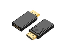 Convertidor Adaptador Displayport Dp A Hdmi Negro CUICH