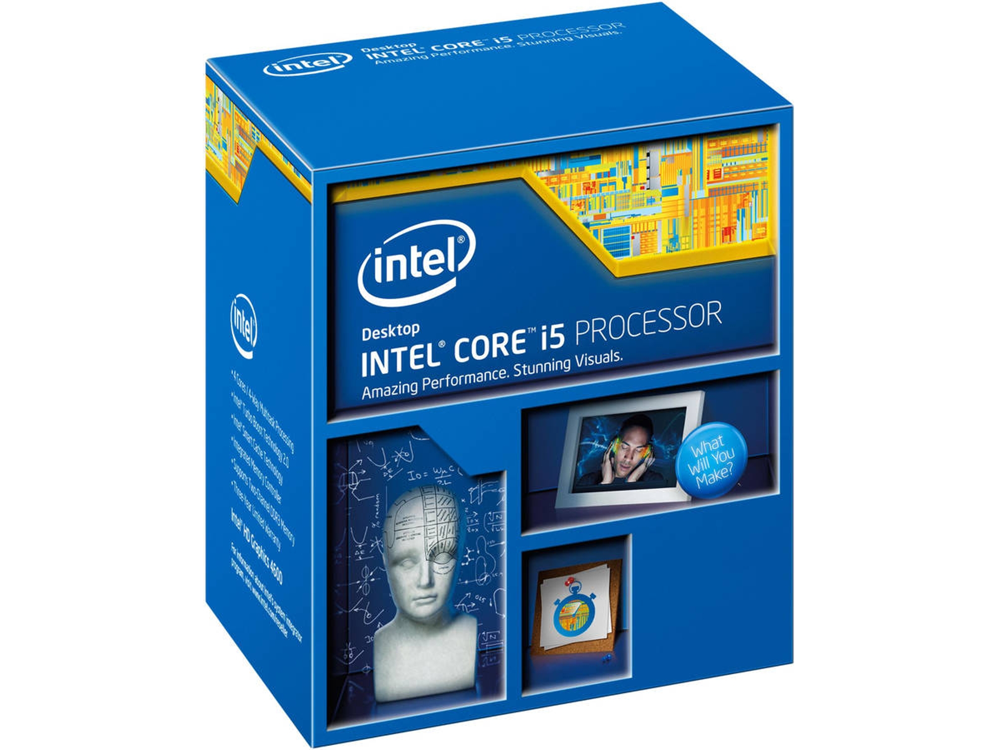 Procesador INTEL Core i5-4670K (Socket LGA1150 - Quad-Core - 3.4 GHz)