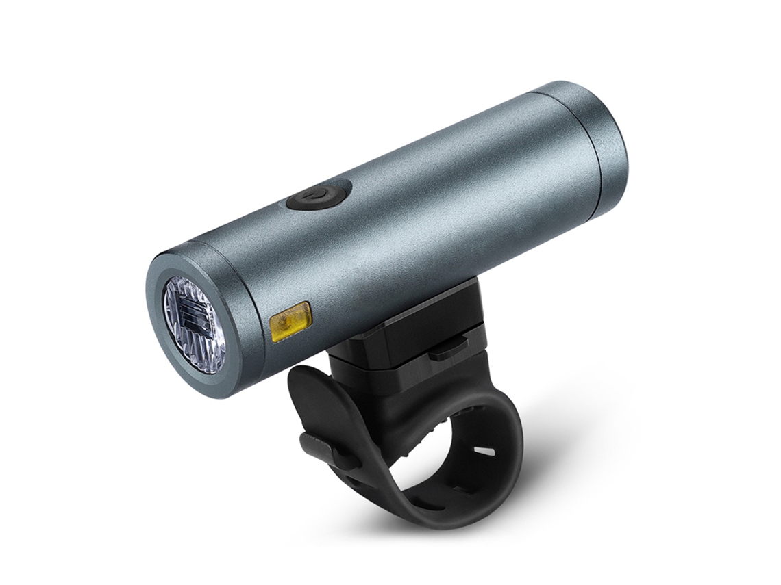 Linterna De Seguridad Para Bicicleta De Aluminio De 500 Lúmenes, Recargable Por Usb E Impermeable.