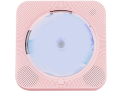 Reproductor De Cd Portátil -718 Con Bluetooth, Altavoces Duales, Radio Fm, Usb,