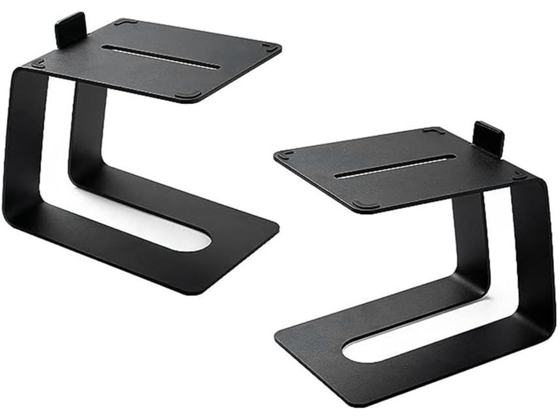 Juego De 2 Soportes Para Altavoces Que Ahorran Espacio, Estante De Escritorio Profesional Para Monitor