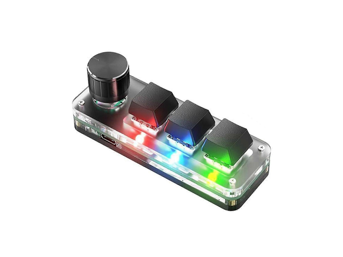 Teclado inalámbrico compatible con Bluetooth con botón de macro personalizado, teclado de 3 a 12 teclas Ly Ebike