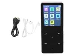 Reproductor Mp3/mp4 Con Pantalla Táctil De 1,8 Pulgadas, Bluetooth 5.0, Hifi, Portátil, Blanco, Ideal Para Deportes.
