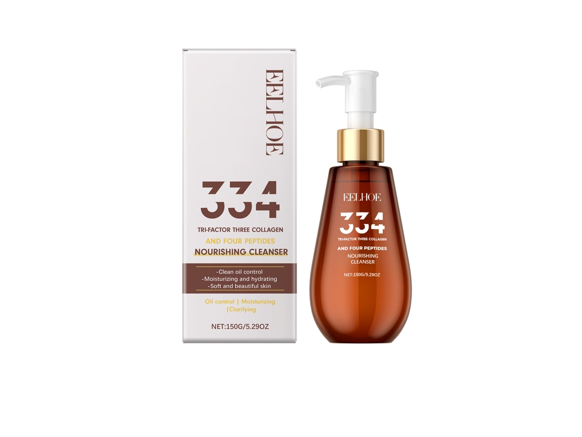 Gel limpiador facial nutritivo para una piel sana