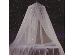 Dosel De Cama Con Estrellas Fluorescentes Que Brillan En La Oscuridad - Regalo Para Niños