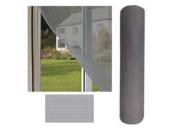 Mosquitera 1,5X3M Composición 80% Fibra Vidrio / 20% PVC Malla Antimosquitos Red Antibichos Gris