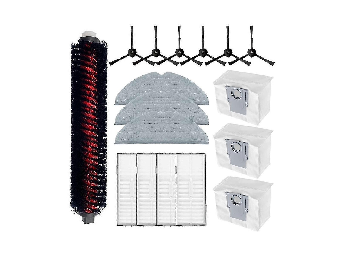 Cepillo lateral, filtro y bolsa para mopa, accesorios para aspiradora S8 S8+ S8 Pro Ultra G20